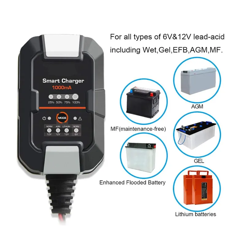 12V Lithium Car Battery Charger Q-Dp077