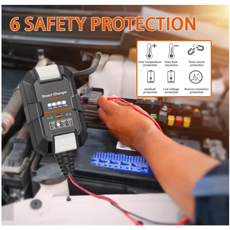 12V Lithium Car Battery Charger Q-Dp077