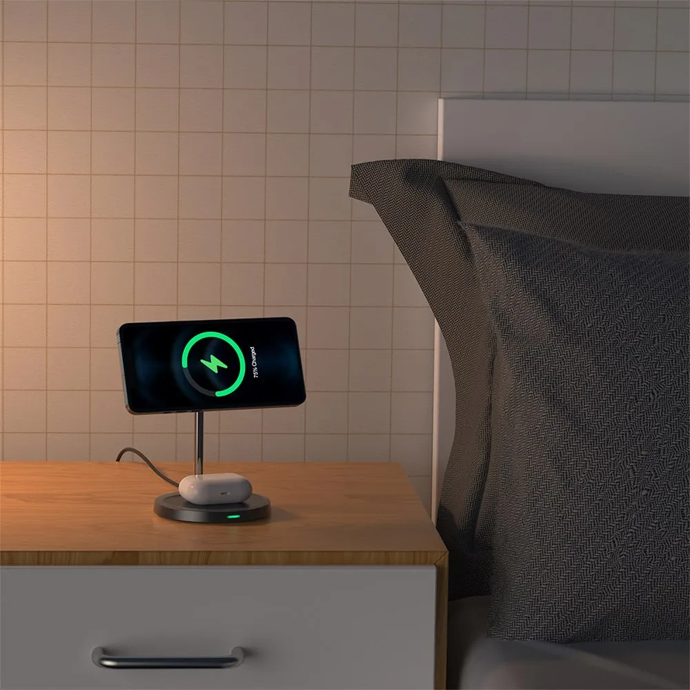 2-in-1 MagLeap Wireless Charging Stand