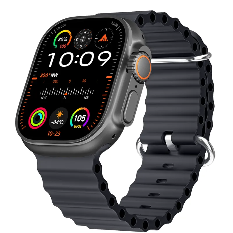 2024 NEW Hello Watch 3 PLUS GEN2 (H15 Ultra ) Smart Watch, Support Local Music TWS Connection, ChatGPT, AMOLED AOD