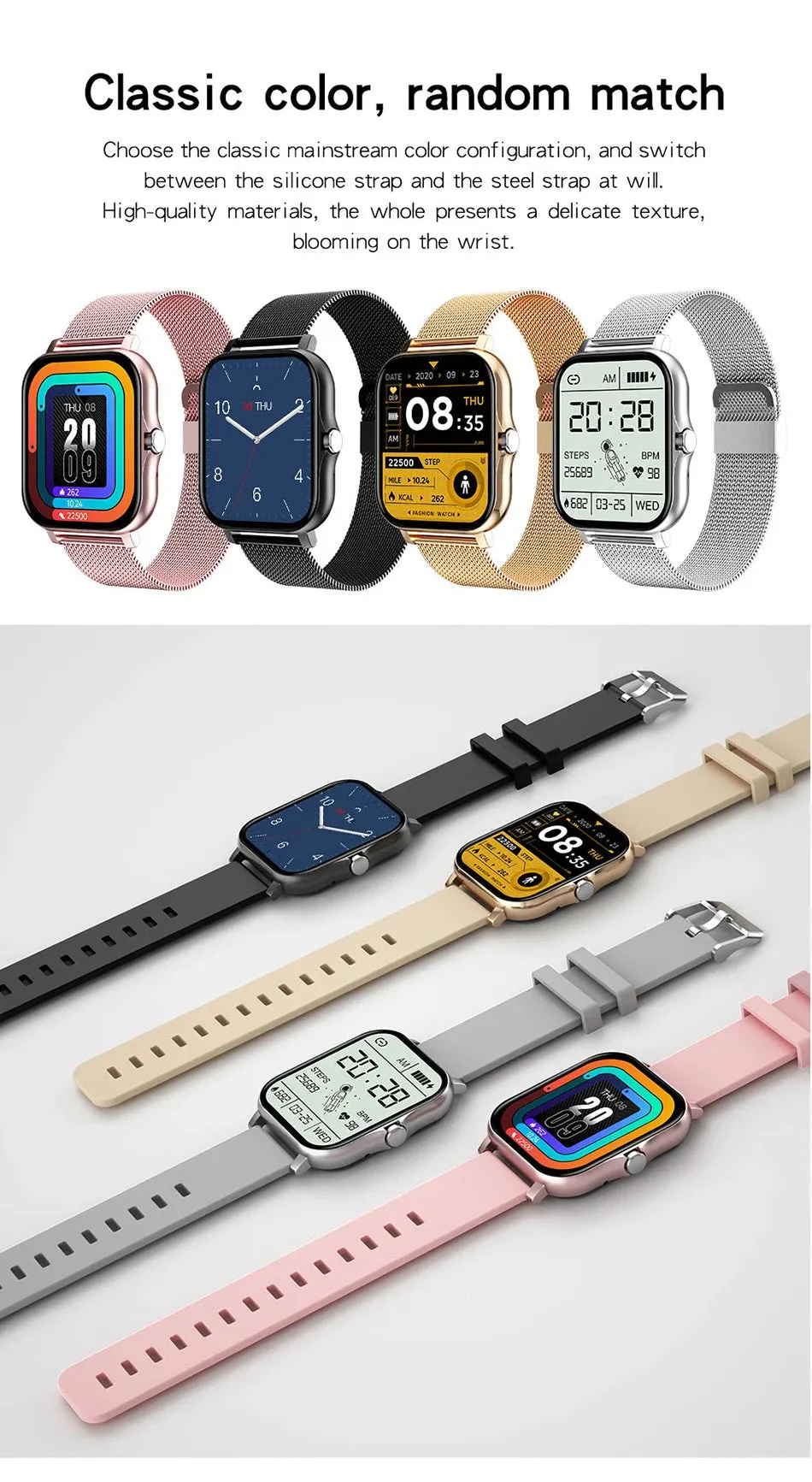 2024 Smartwatch Bluetooth Call intelligent Smartwatch For