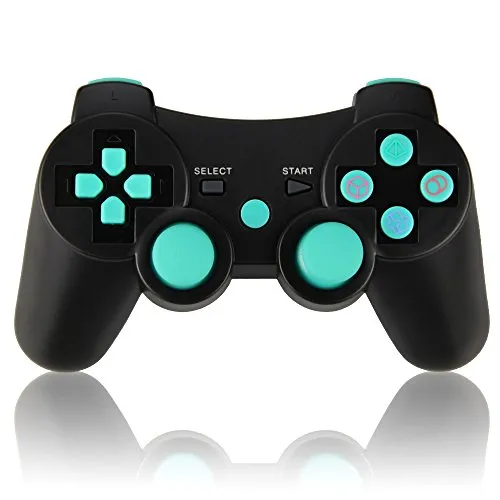 2pcs Pack Wireless Controller Dual Vibration Sixaxis Gamepad for Sony PS3 PlayStation 3