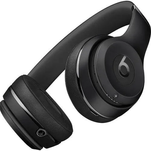 2x Beats by Dr. Dre Beats Solo3 Wireless On-Ear Headphones (Matte Black) ( 2 In Pack)