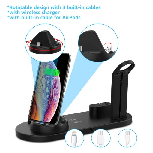 4 in 1 Charging Dock Station