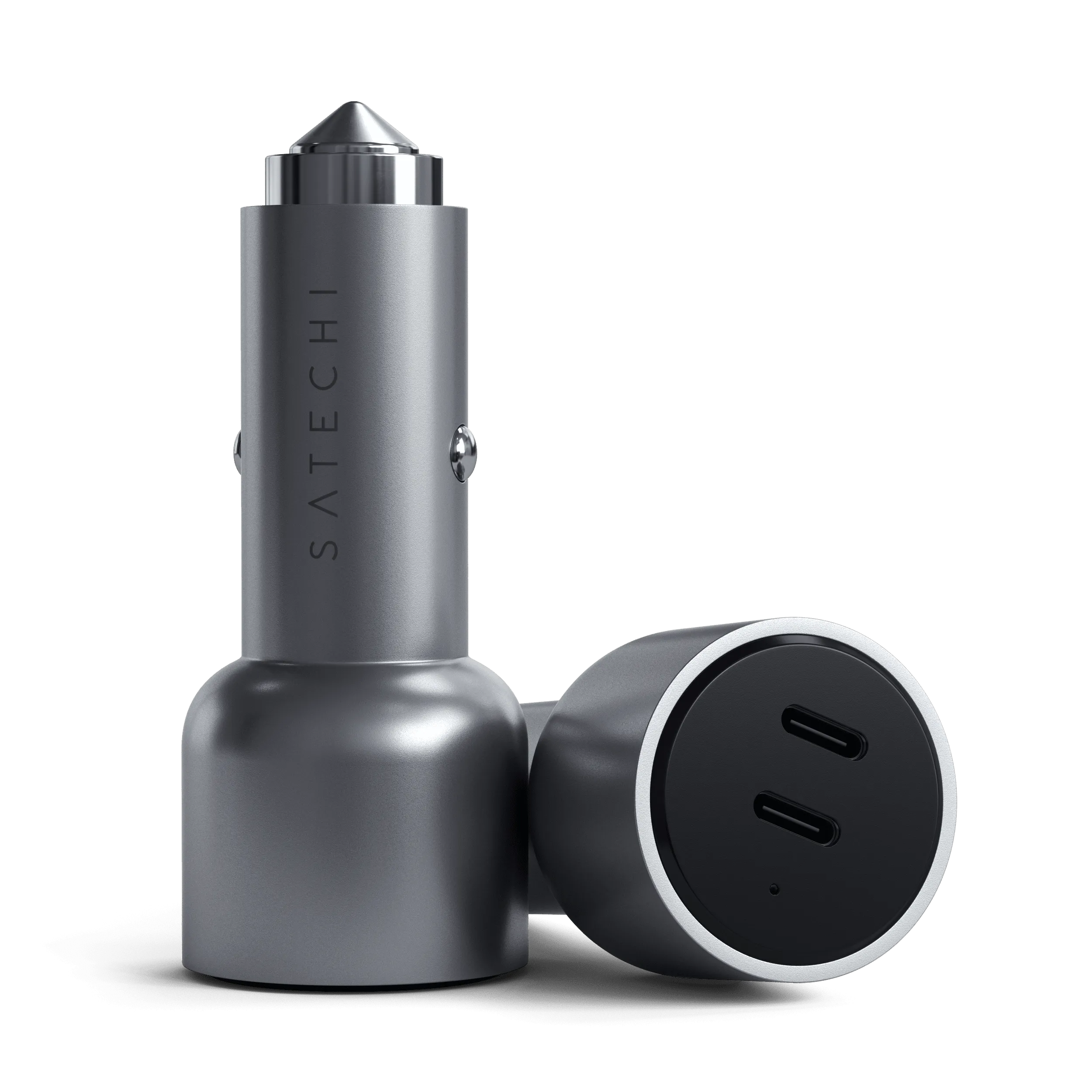 40W Dual USB-C PD Car Charger