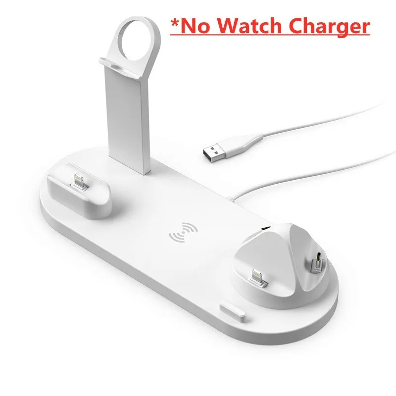 5 In 1 Wireless Charger Stand Pad For iPhone Watch Airpods