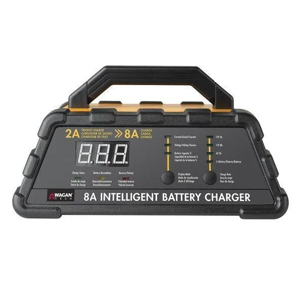 8-Amp 6-Stage Lithium-Capable Battery Charger