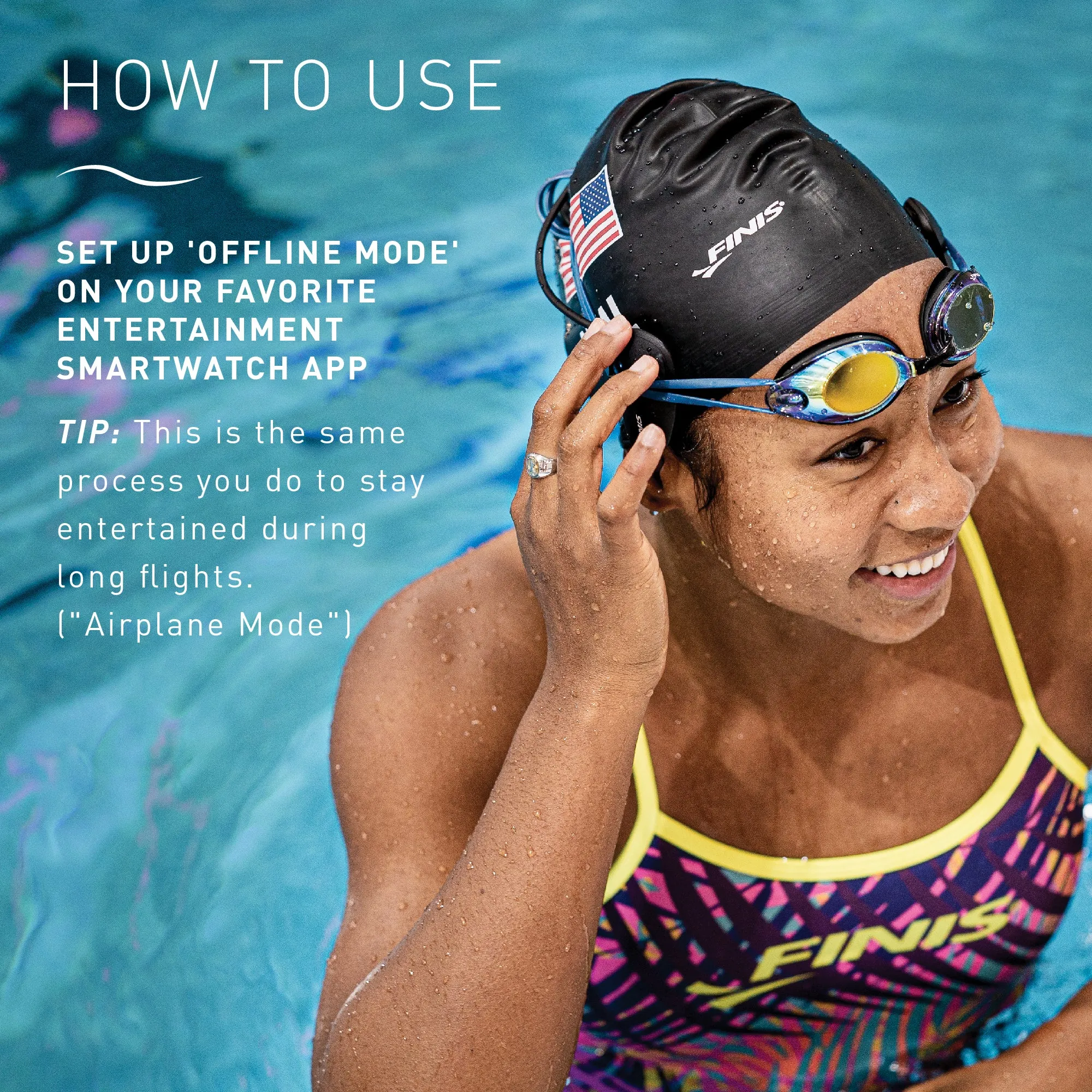 Amnis Stream Headphones | Swim Bluetooth® Headphones