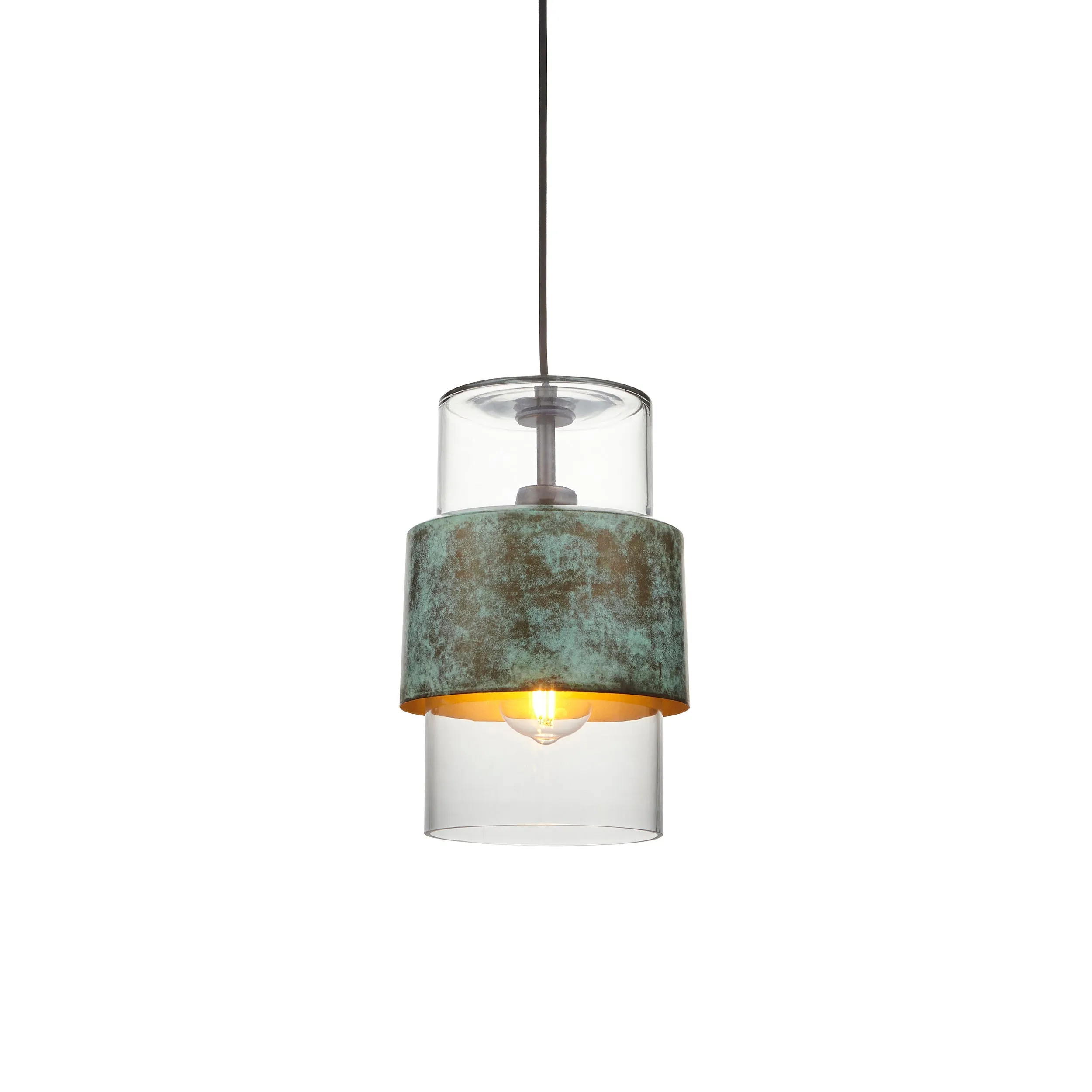 Amos Cattelan Pendant Verdigris