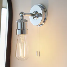 Amos Hartland Bathroom Wall Light Chrome