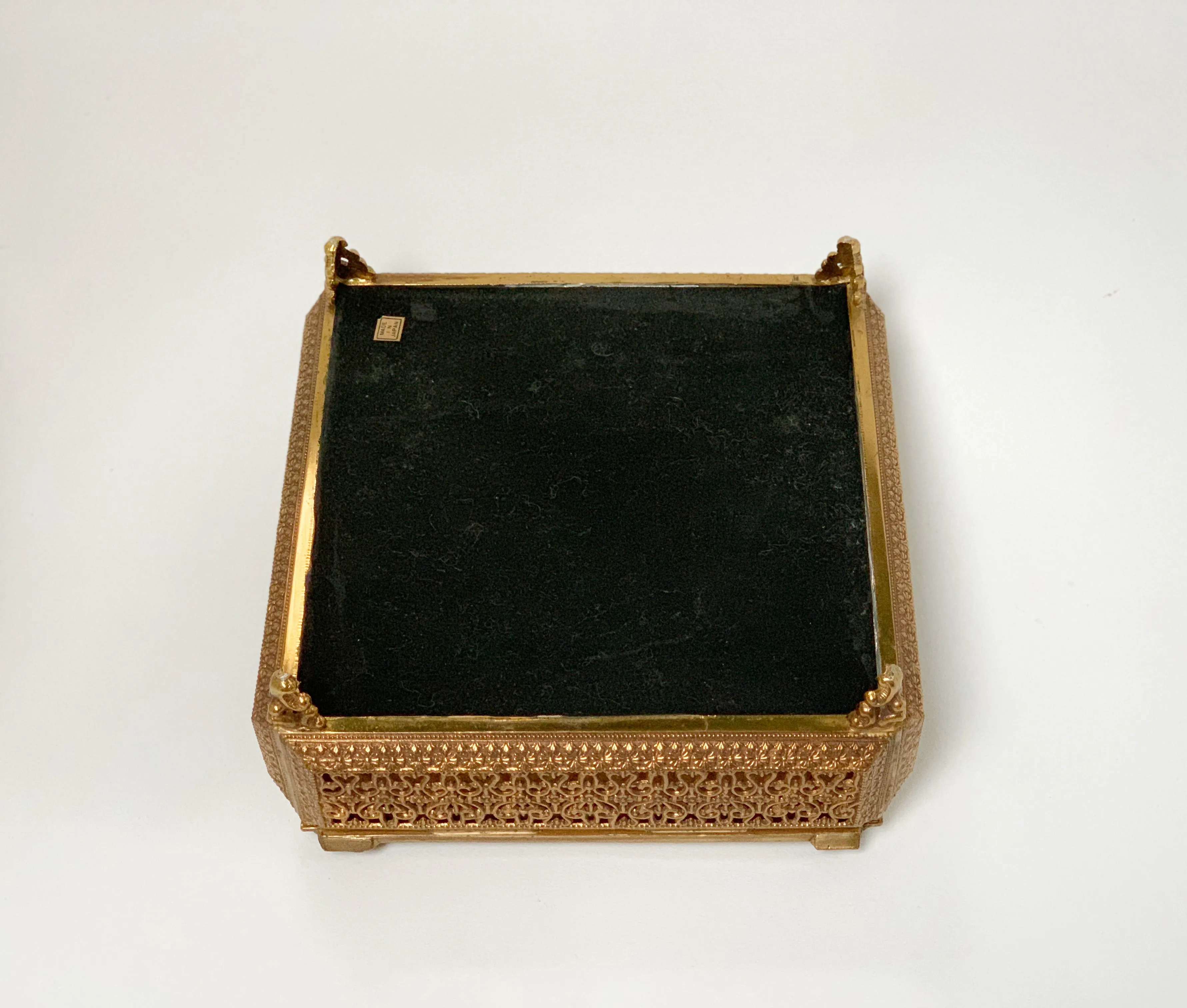 Antique French Victorian Large Jewelry Box