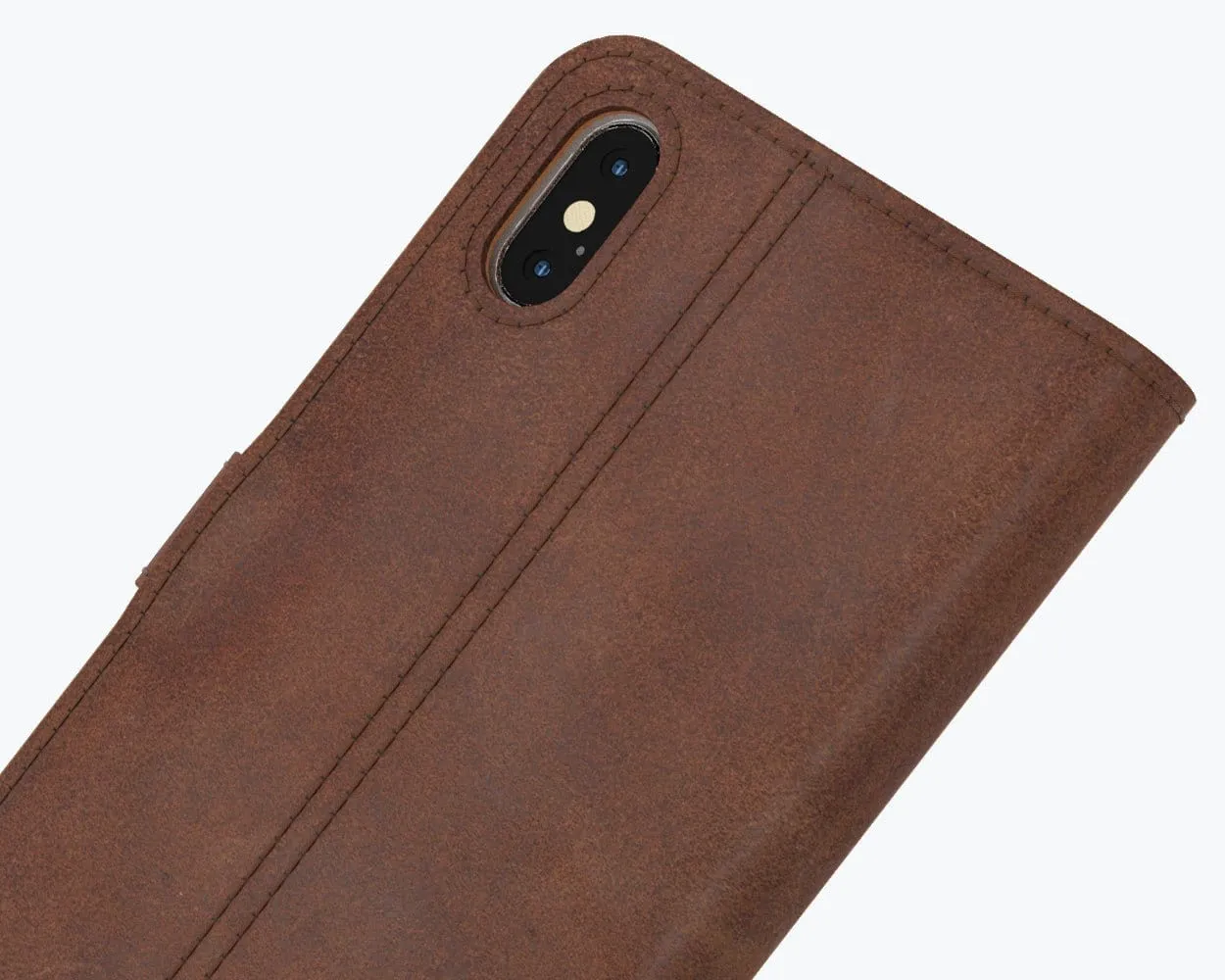 Apple iPhone X/XS - Vintage Leather Wallet (Almost Perfect)