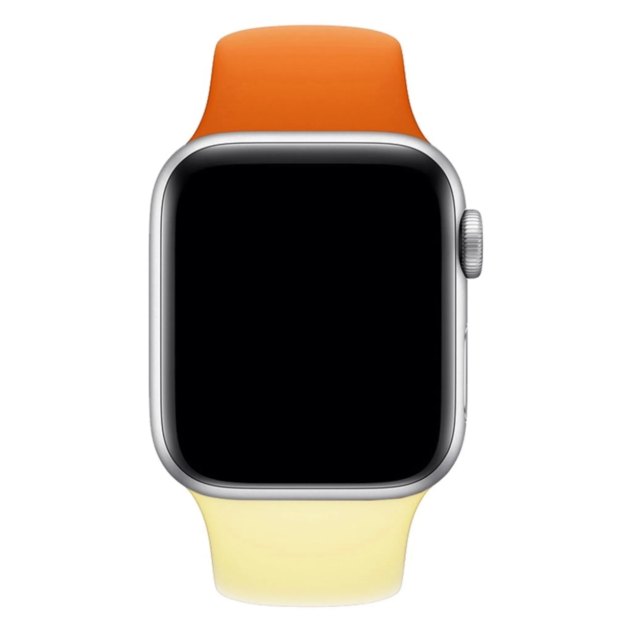 Apple Watch Series 4 40mm contrast color watch band - Orange / Yellow