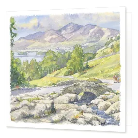 Ashness Bridge Greetings Card