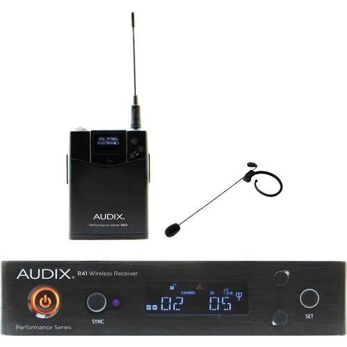 Audix AP41HT7B Bodypack And Single Ear Wireless System