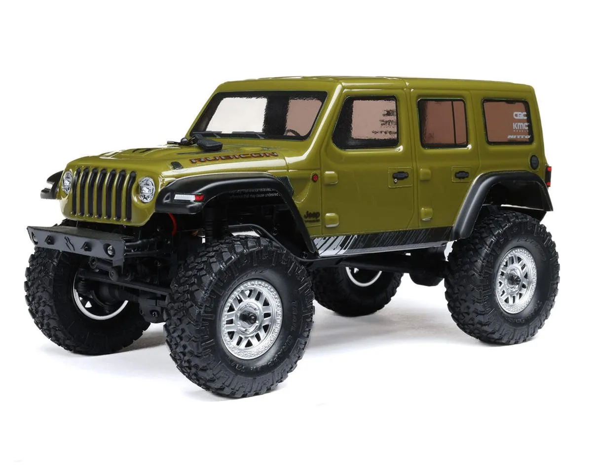 Axial SCX24 Jeep Wrangler JLU 4WD RTR 1/24 Scale Mini Rock Crawler w/2.4GHz Radio, Battery & Charger