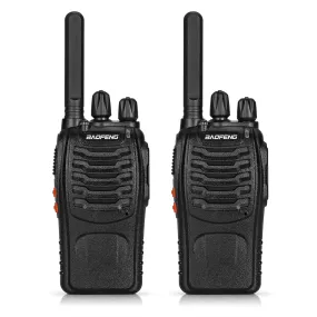 Baofeng BF-88ST FRS Radio | USB Charging | Upgraded 888S | Integrated Antenna |  Better Charger