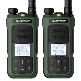 Baofeng G11S GMRS Radio [1 Pair] | 3W | UHF VHF Receiver | Repeater Capable | NOAA | DIY Repeater Channel