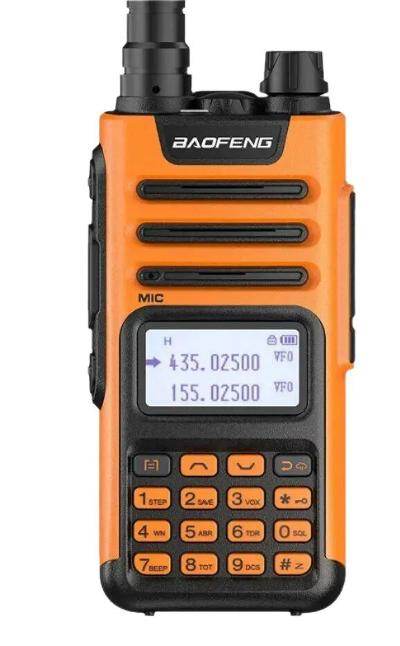 BaoFeng UV-13 PRO V1 V2 High Power Dual Band Walkie Talkie Type C Charger 16 KM Long Range UV13 Transceiver Ham Two Way Radio