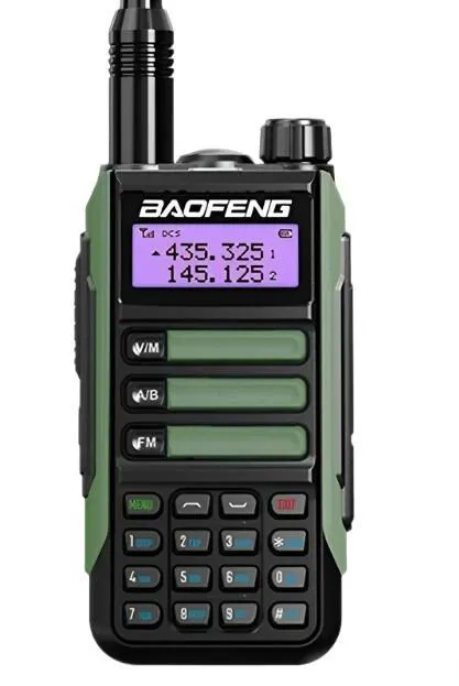 BaoFeng UV-16 Plus Walkie Talkie High Power USB C 10KM Long Range UV-16 Two Way Radio Dual Band Waterproof Transceiver FM Radio