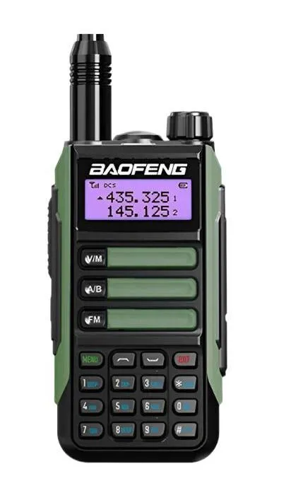 BaoFeng UV-16 Plus Walkie Talkie High Power USB C 10KM Long Range UV-16 Two Way Radio Dual Band Waterproof Transceiver FM Radio