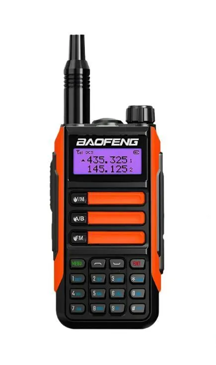 BaoFeng UV-16 Plus Walkie Talkie High Power USB C 10KM Long Range UV-16 Two Way Radio Dual Band Waterproof Transceiver FM Radio