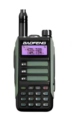 BaoFeng UV-16 Plus Walkie Talkie High Power USB C 10KM Long Range UV-16 Two Way Radio Dual Band Waterproof Transceiver FM Radio