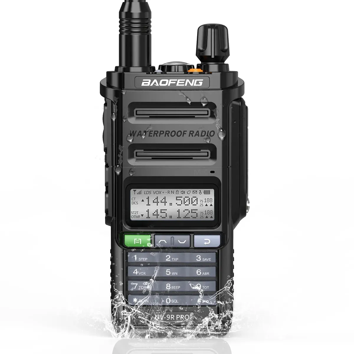 Baofeng UV-9R Pro IP68 Waterproof  Walkie Talkie Dual Band 16KM S22 Radio VHF UHF CB Ham Radio UV-9R Plus Portable Two Way Radio