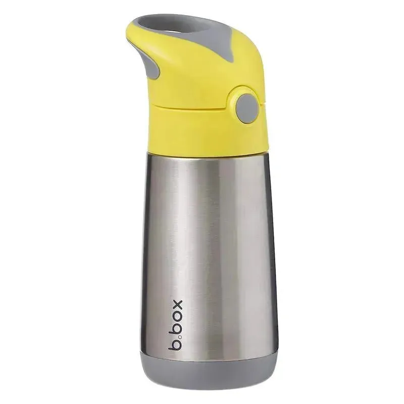 B.box - 12Oz Lemon Sherbet Insulated Drink Bottle