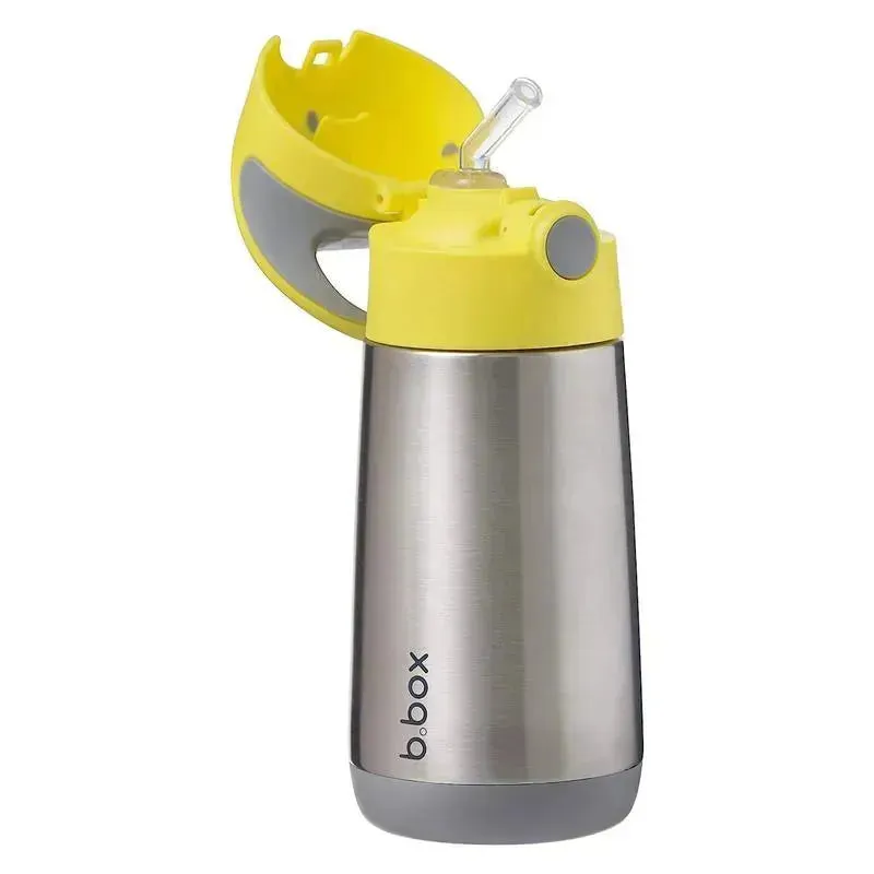 B.box - 12Oz Lemon Sherbet Insulated Drink Bottle