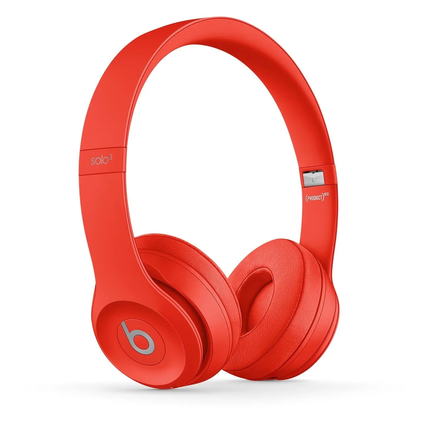 Beats Solo3 Wireless On-Ear Headphones (Citrus Red)