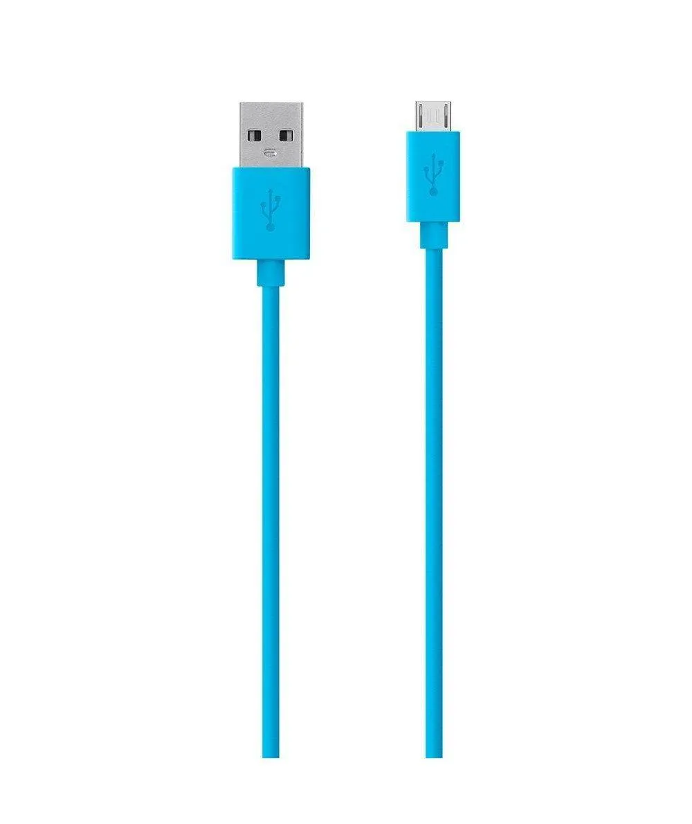 Belkin MIXIT Micro USB Cable to USB Cable, 4 Feet, 1.2M (Blue)