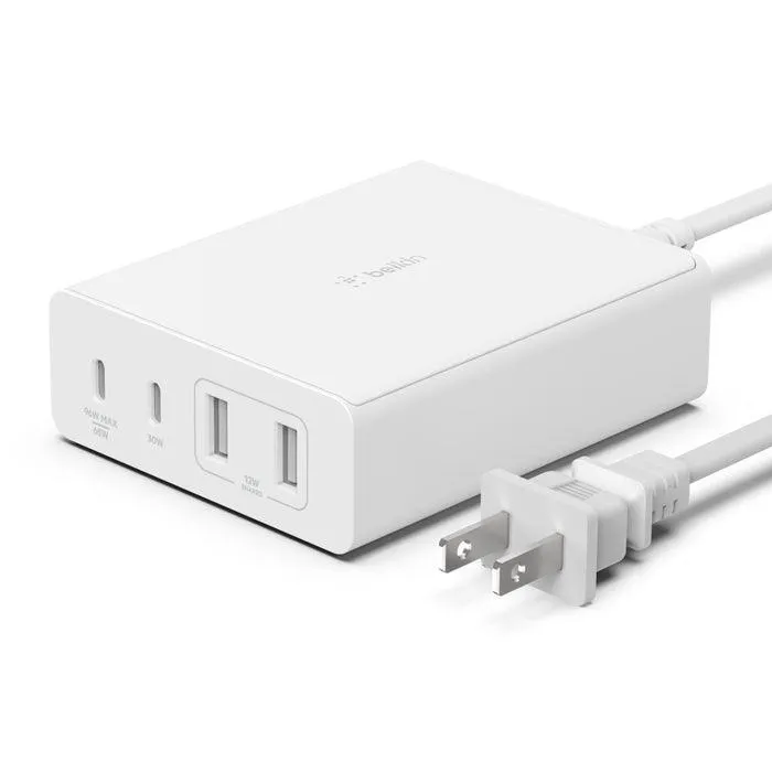 Belkin WCH010AUBK mobile device charger White Indoor