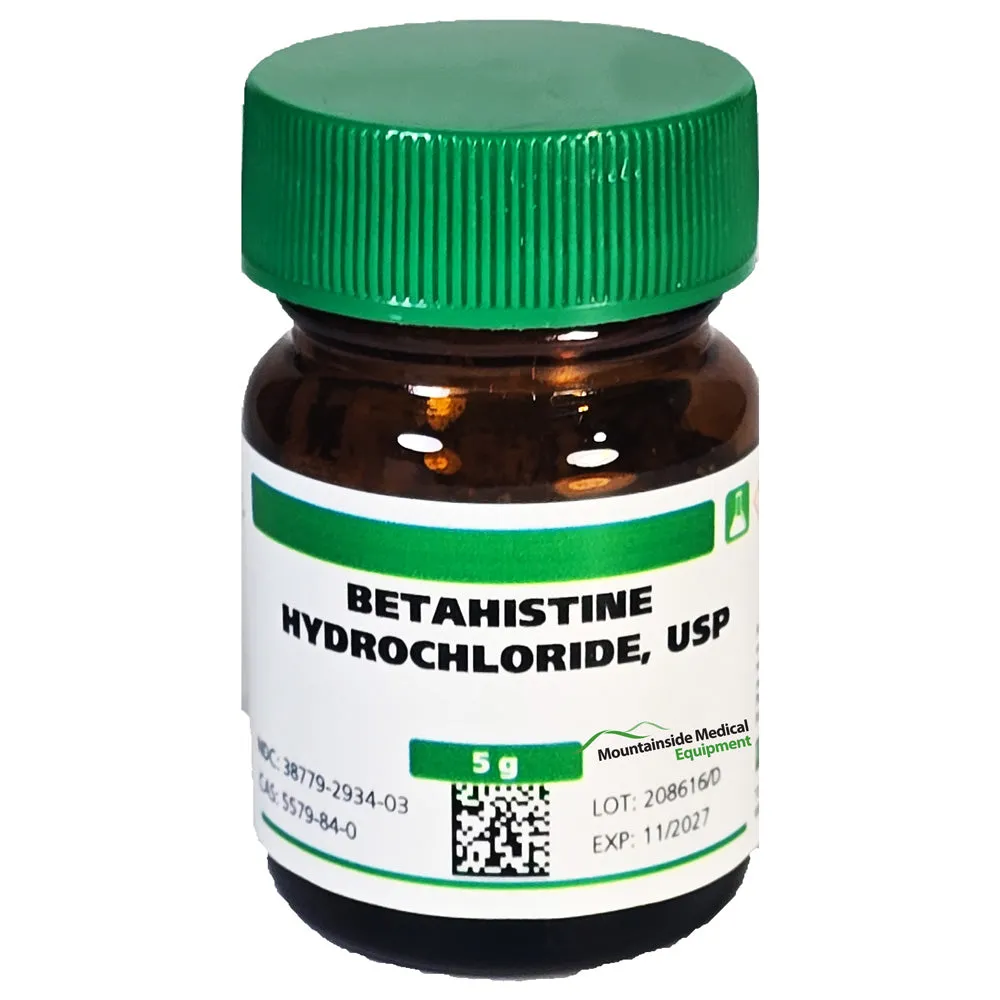 Betahistine Hydrochloride USP For Compounding (API) (Rx)