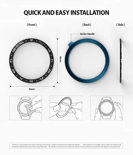 Bezel Styling for Galaxy Watch 46mm / Galaxy Gear S3 Frontier