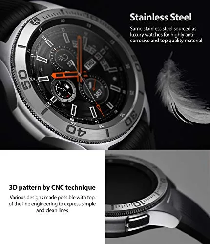 Bezel Styling for Galaxy Watch 46mm - GW-46-16  Stainless Steel