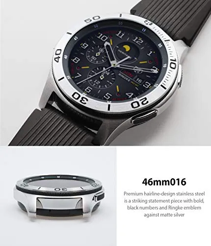 Bezel Styling for Galaxy Watch 46mm - GW-46-16  Stainless Steel