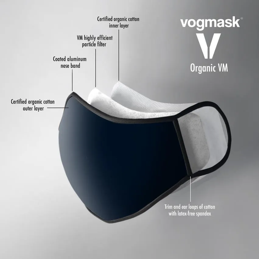 Black Organic Cotton VM Vogmask