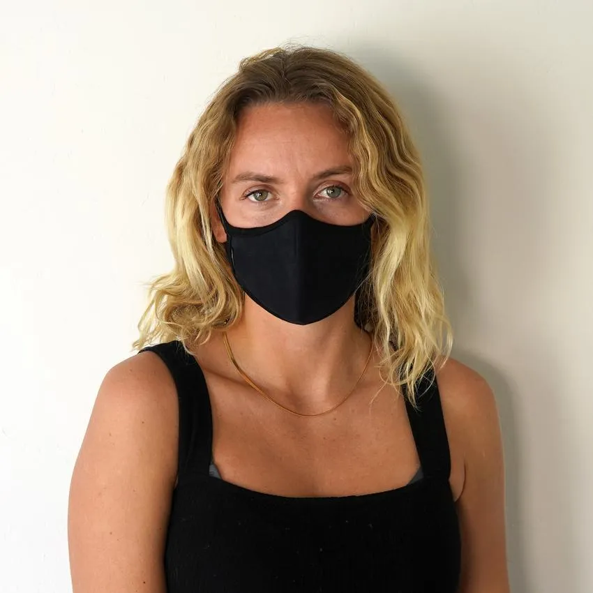 Black Organic Cotton VM Vogmask