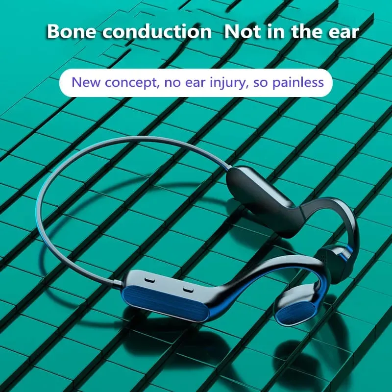 Bone Conduction Wireless Earphones G200 Bluetooth 5.0 In- Ear Stereo Headset Open Waterproof Sweatproof Sports Headphone With Mic X3029034