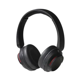 BonoBeats Lite Bluetooth(R) On-Ear Headphones with Microphone, Digital Hybrid Active Noise Canceling, PPU-BN0300 (Black)