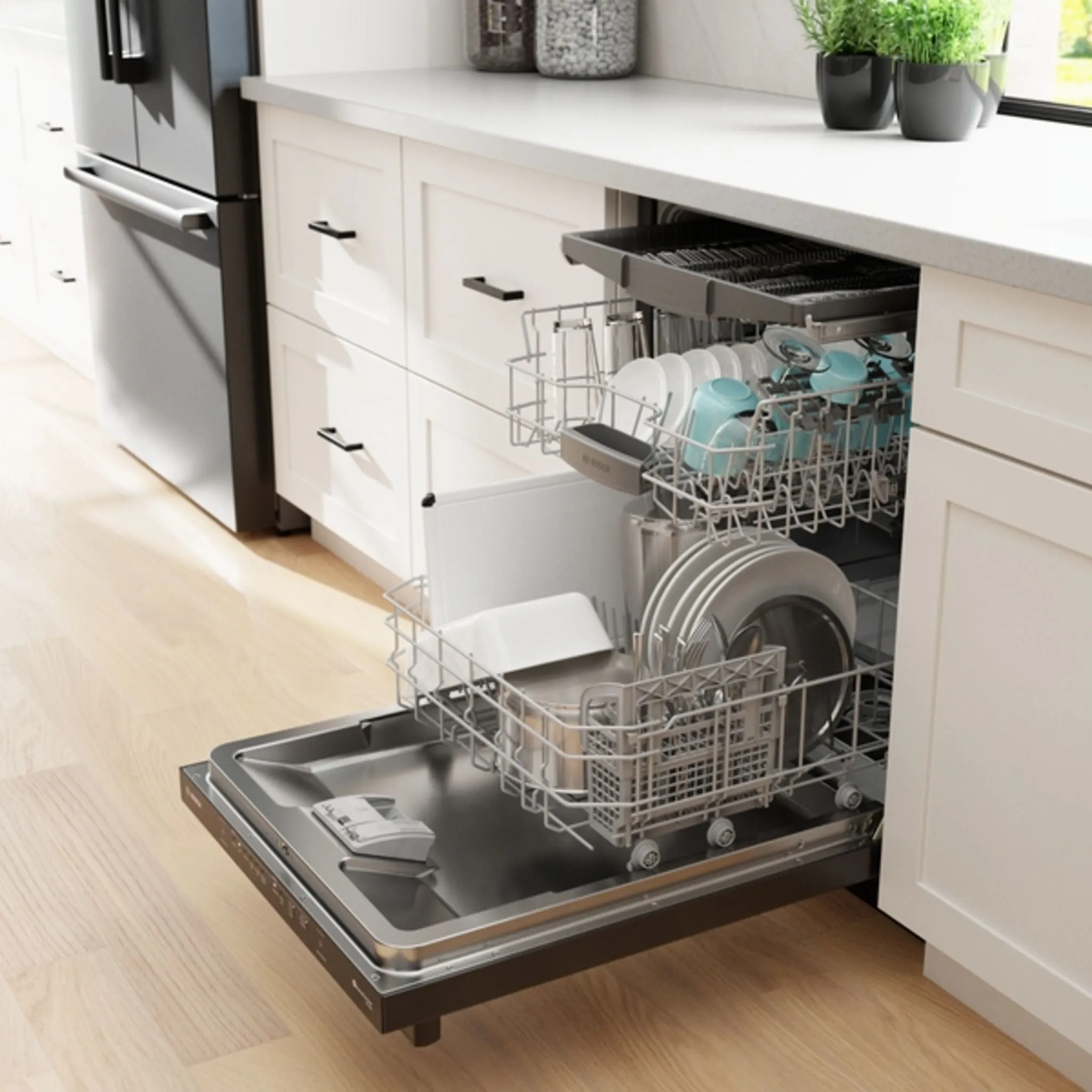 Bosch Dishwasher (SHX5AEM4N) - Black Stainless Steel