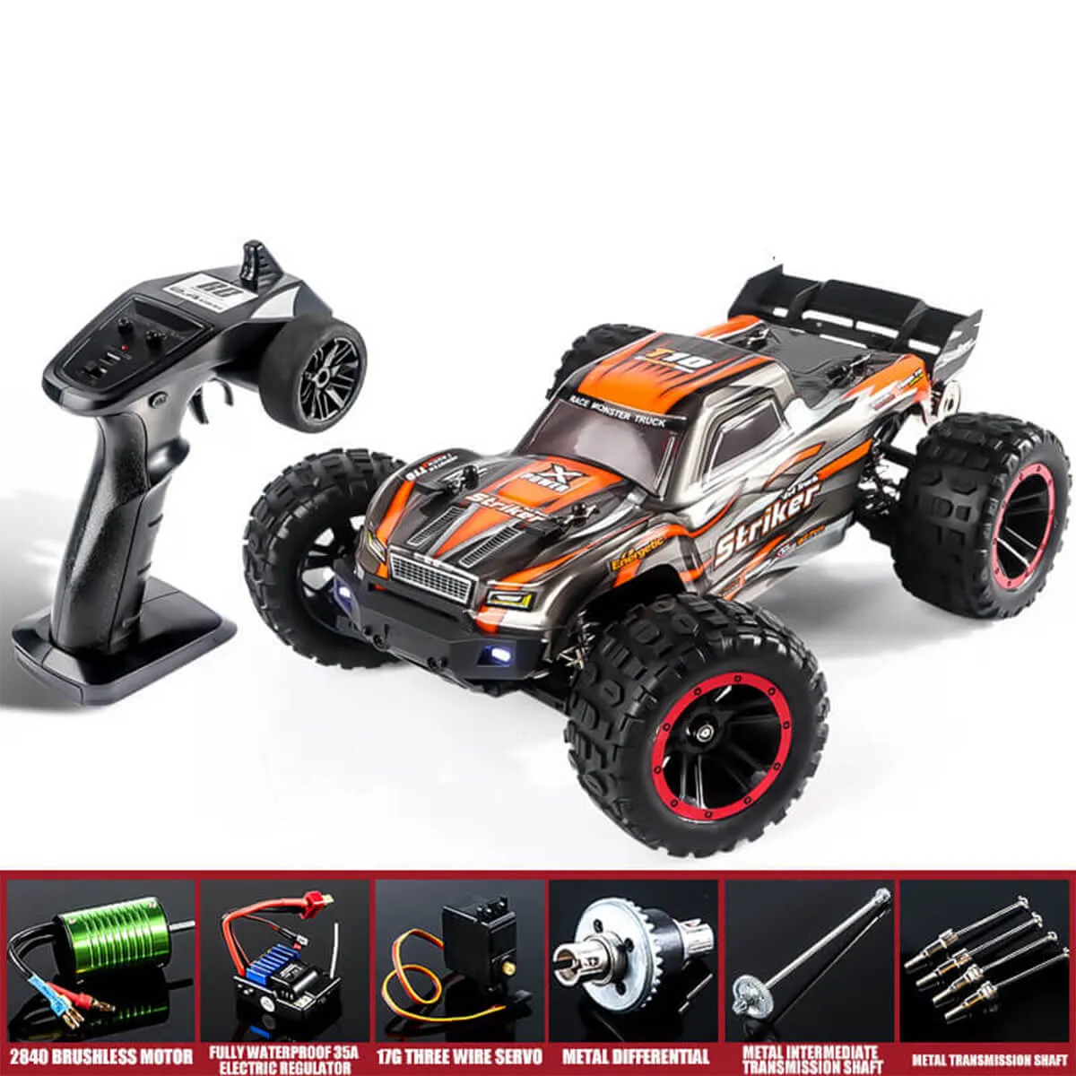 Brushless Fast RC Car Hobby-level RC Monster Truck Remote Control Racing Car