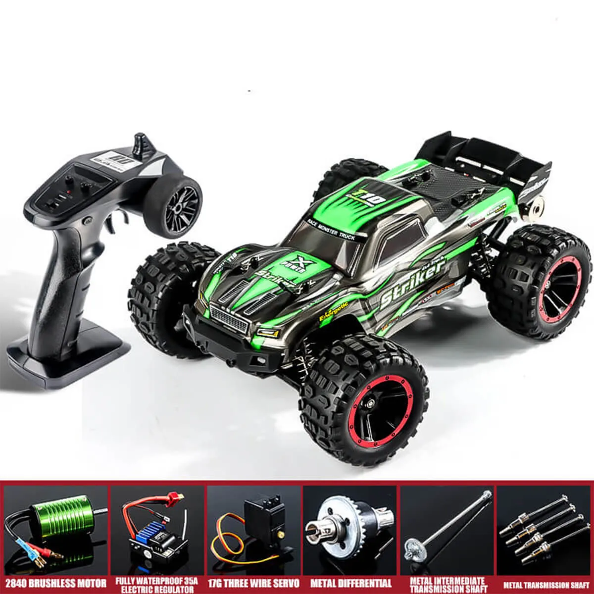 Brushless Fast RC Car Hobby-level RC Monster Truck Remote Control Racing Car