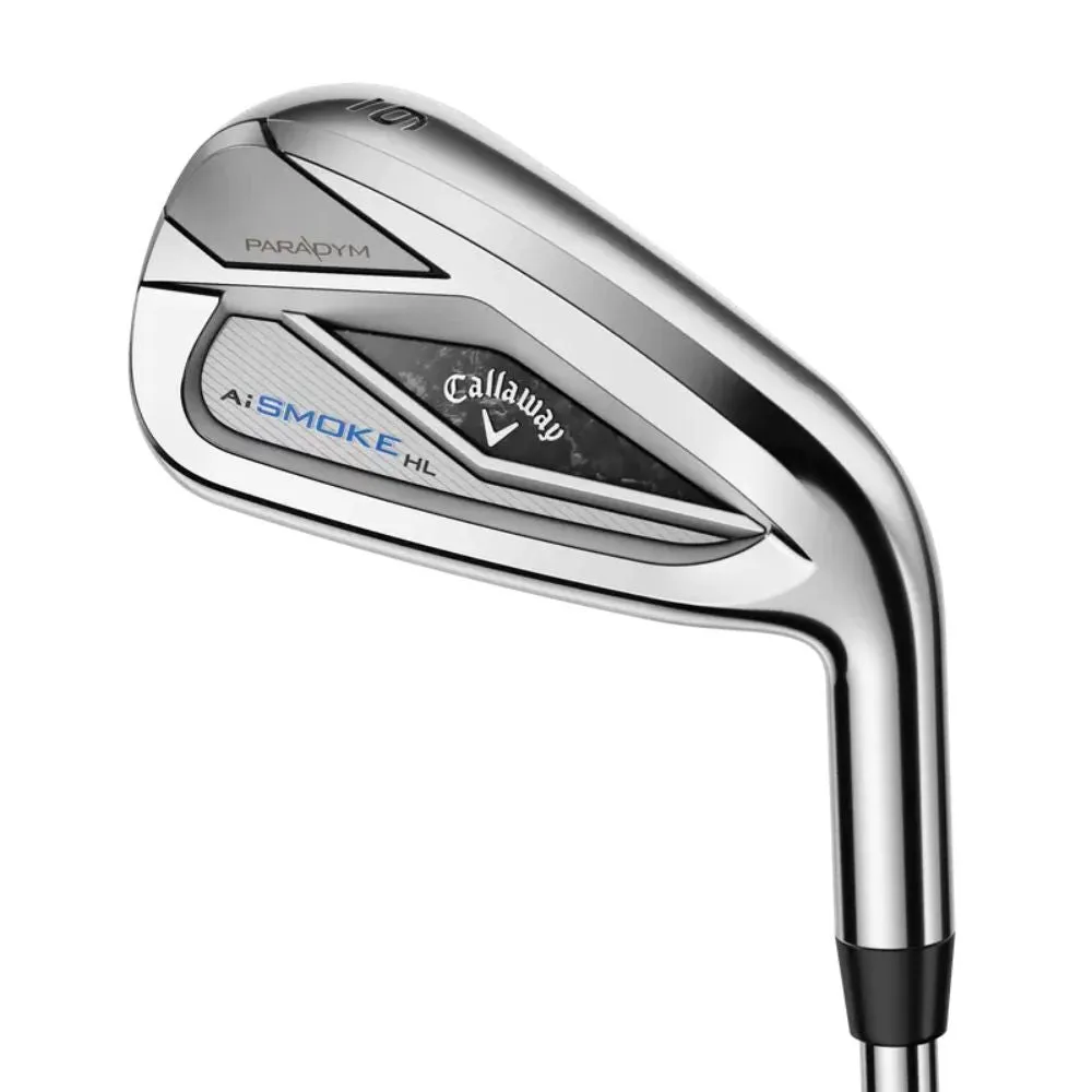 Callaway Paradym AI Smoke HL Iron Set 5-PW, AW Steel Regular Flex Right Hand - Shop Worn