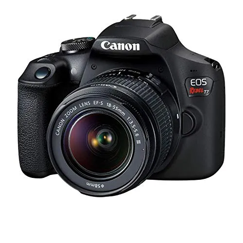 Canon EOS Rebel T7 DSLR Camera w/EF-S 18-55mm F/3.5-5.6 Zoom