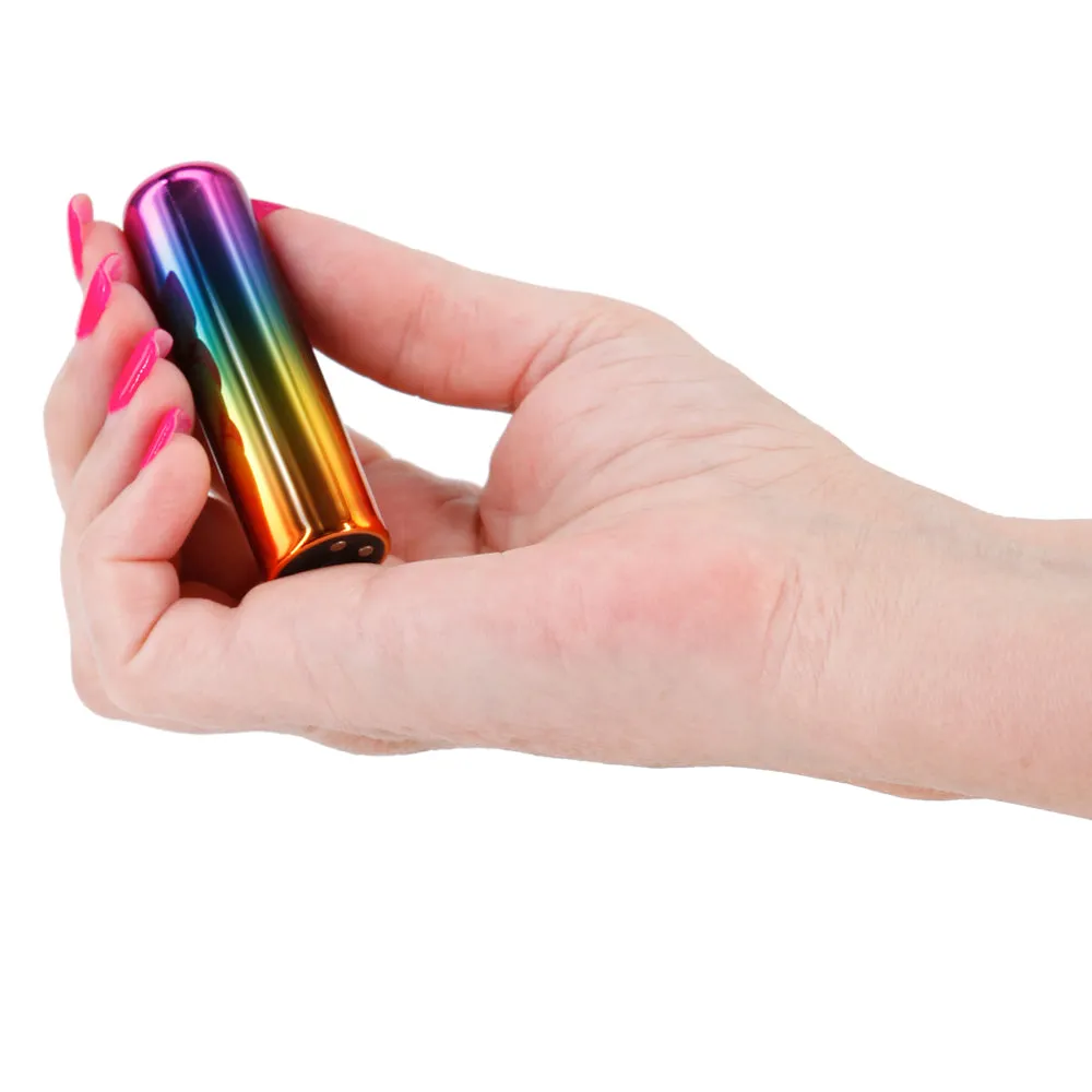 Chroma Rechargeable Metallic Bullet Vibrator - Small