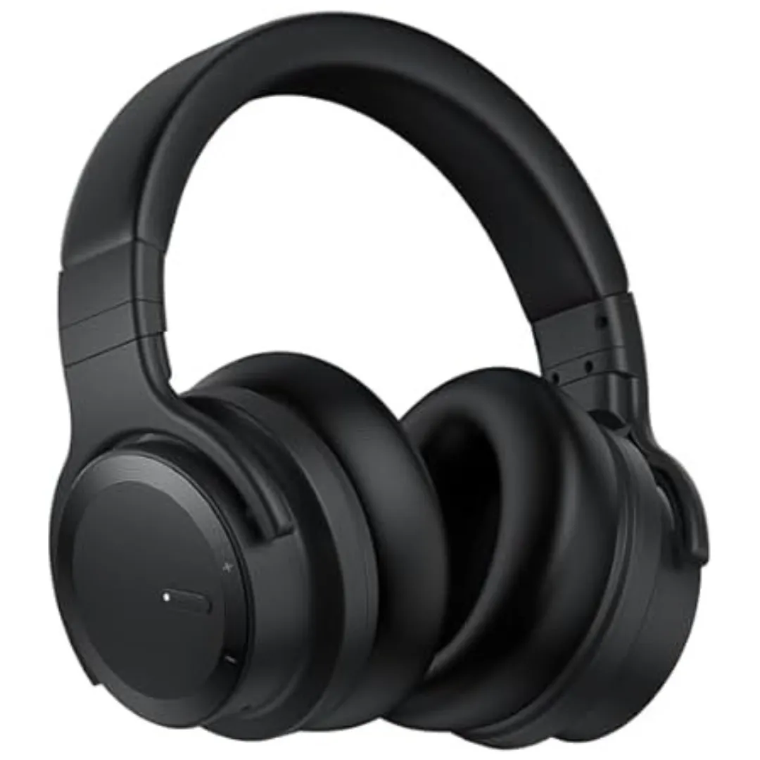 Commalta Noise Cancelling Over Ear Bluetooth Headphones