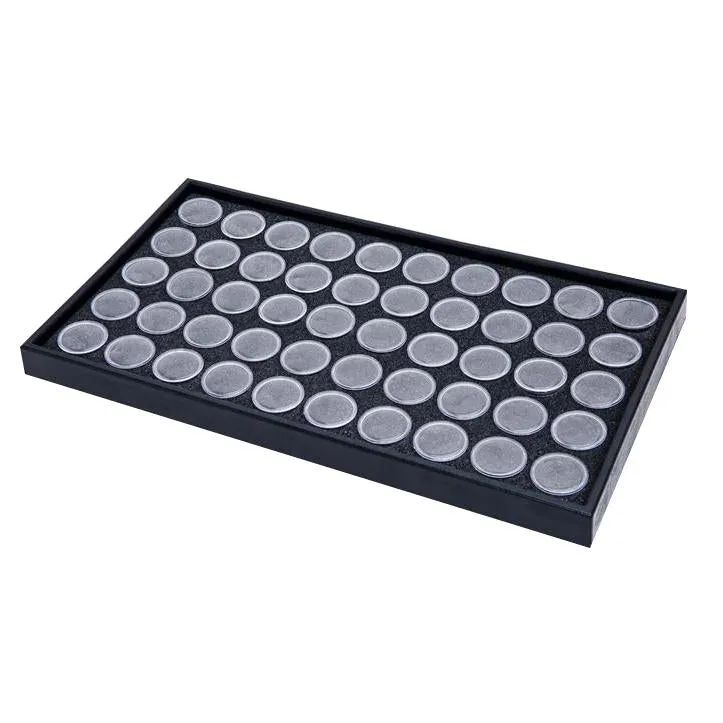 Cre8tion Accessories Box, Black, 50 Grids, 10361 (Packing: 40 pcs/case) OK0515VD