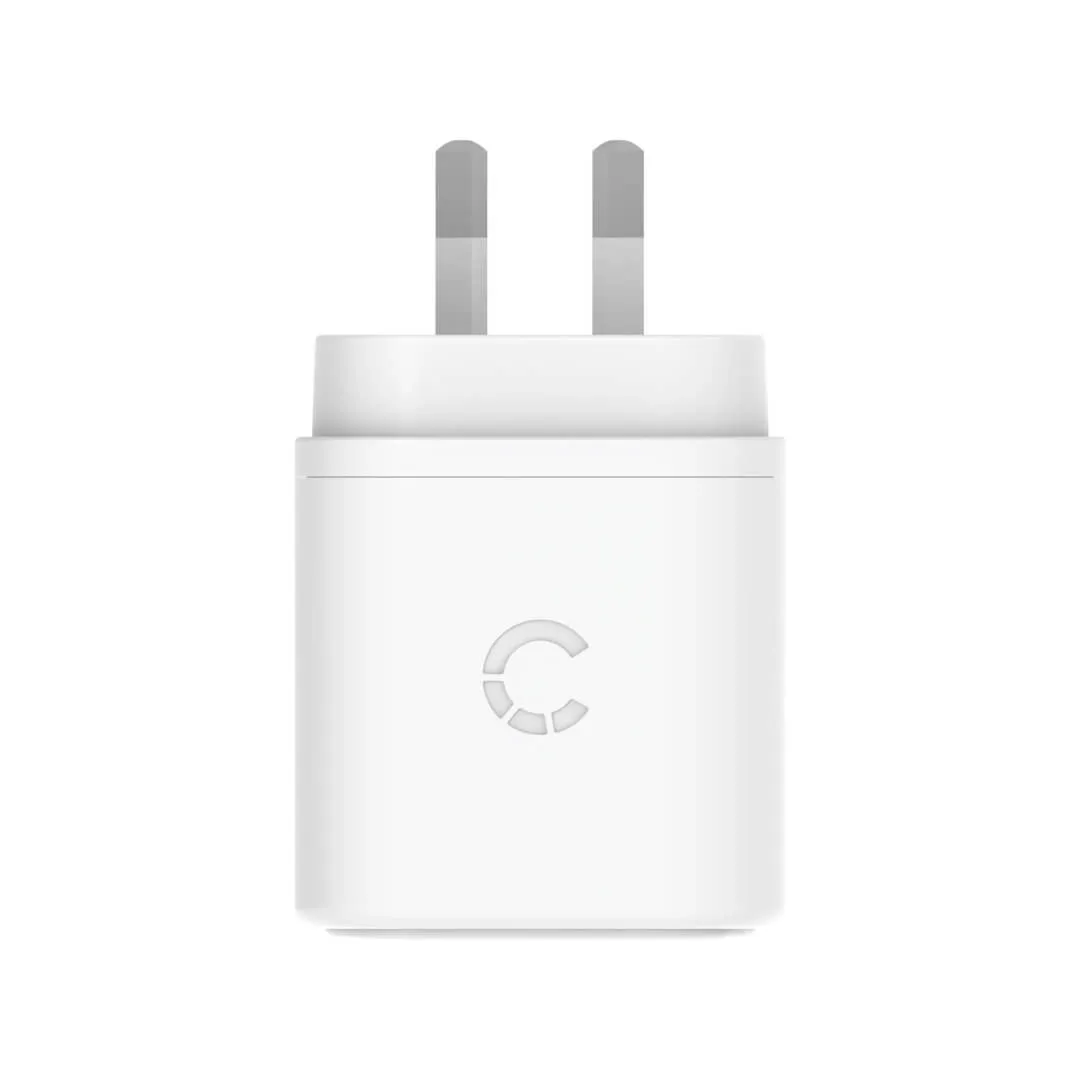 Cygnett PowerPlus 30W USB-C PD Wall Charger - White